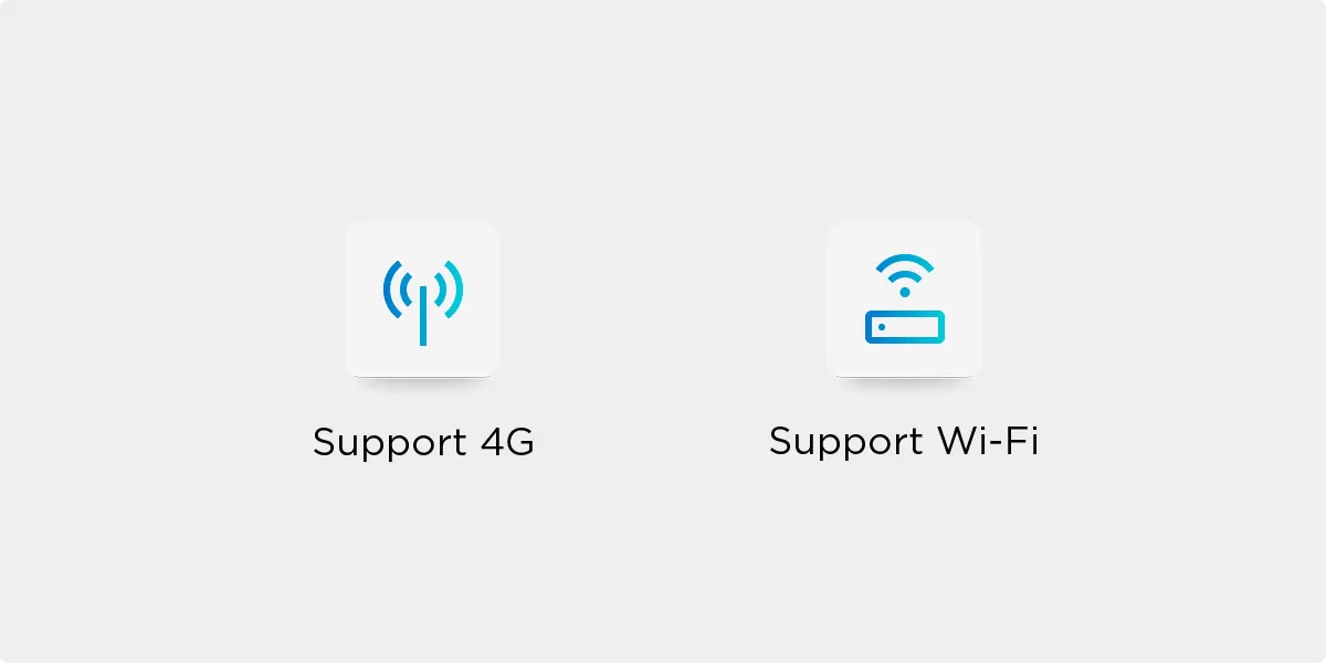 Support 4G & Wifi